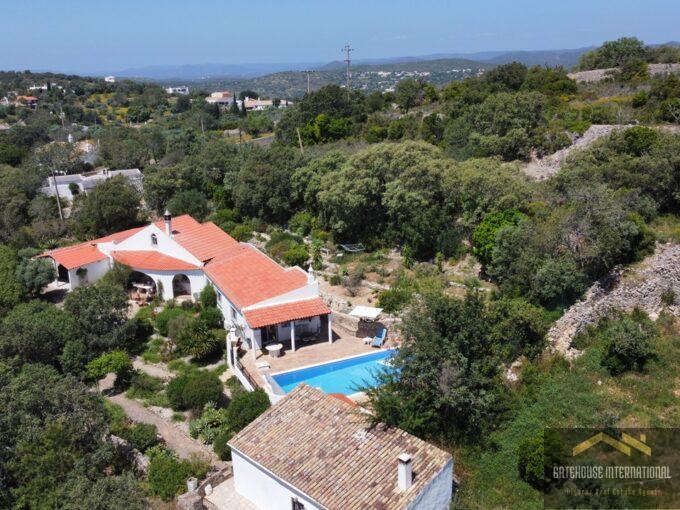Villa de 4 chambres et cottage en pierre de 1 chambre à Sao Bras de Alportel Algarve2
