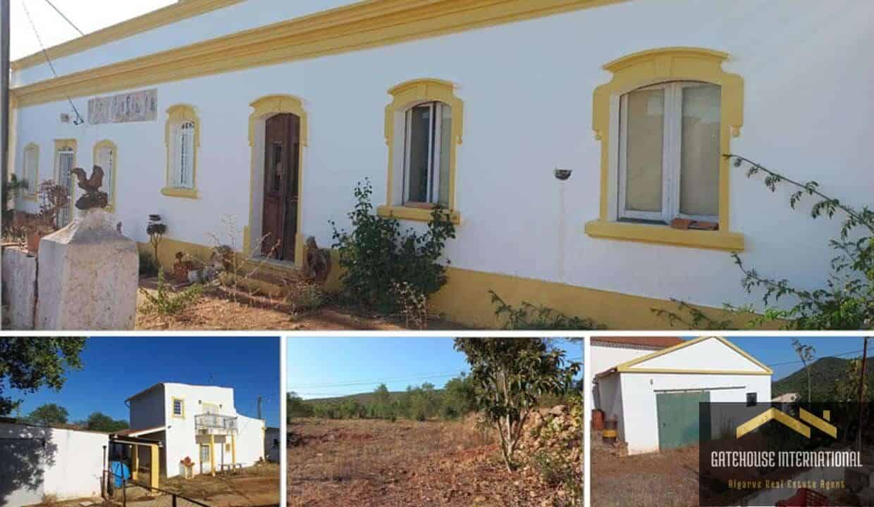 Algarve Country Farmhouse With 12 Hectares & Outbuildings Near Alte1