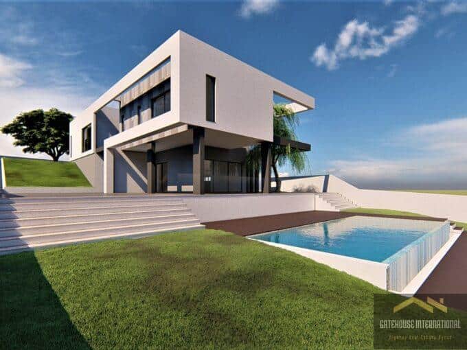 Splinterny moderne moderne villa i Vilamoura Algarve 5