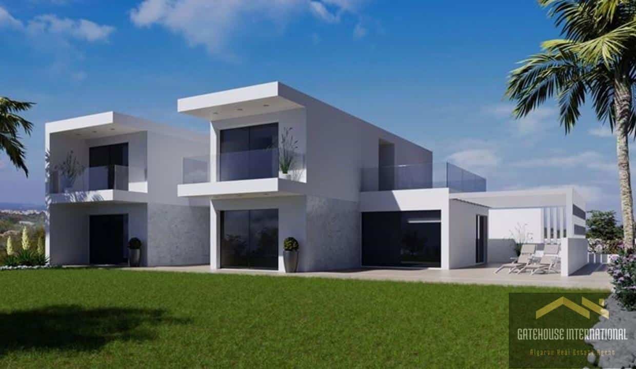 Brand New Sea View 5 Bed Villa In Ferragudo Algarve