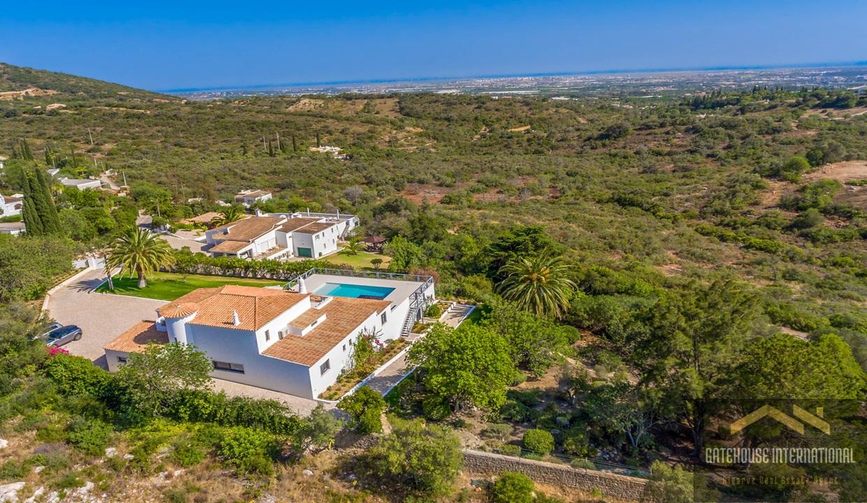 Luxury Algarve Sea View Villa For Sale In Santa Barbara de Nexe