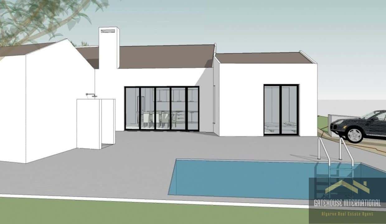 Plot With Approval To Build 3 Bed Single Storey Villa In Santa Barbara De Nexe 54
