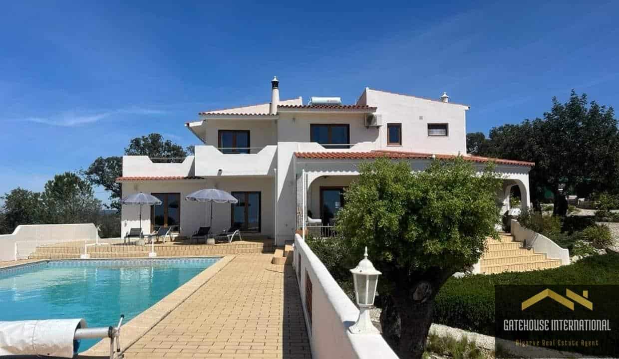 Sea View 4 Bed Villa In St Barbara de Nexe Algarve 0