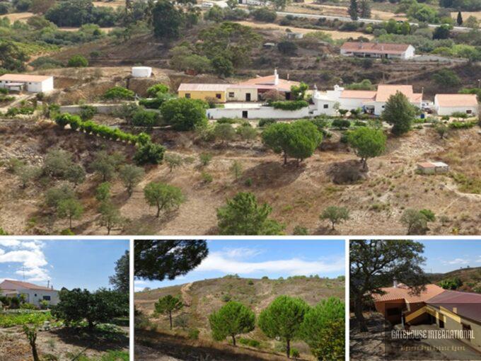 4 Bed Farmhouse & 2 Bed Farmhouse With 6.6 Hectares In Central Algarve