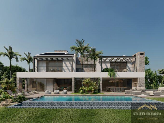 Terrain constructible avec projet pour une villa de 5 chambres près de Vale do Lobo Algarve 1
