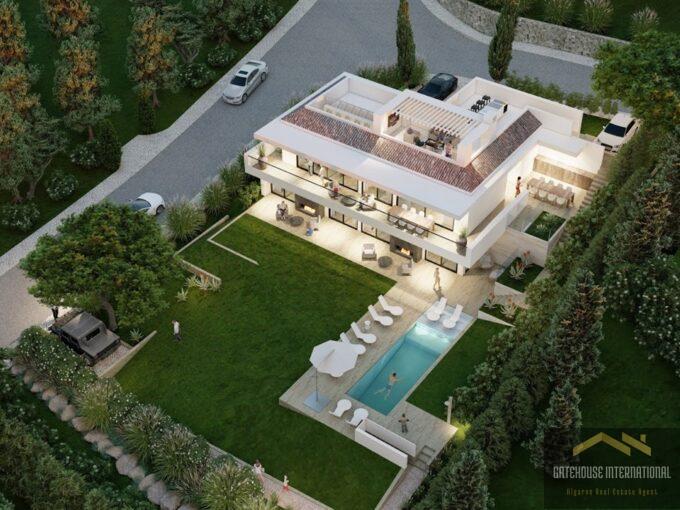 Land til at bygge en 4-sengs villa med pool og indendørs spa i Albufeira Algarve 55