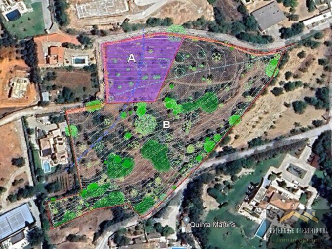 1.4 Hectare Building Plot In Areeiro Almancil Algarve