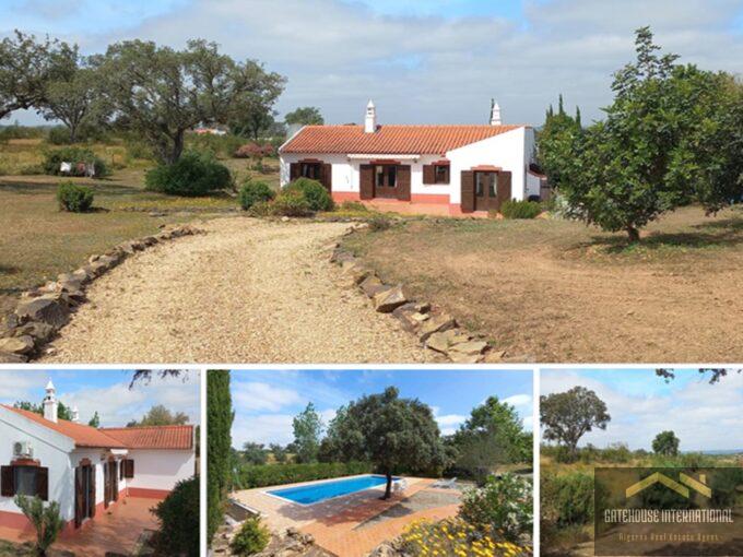 2 Bed Farmhouse With 1.85 Hectares Near Ourique South Alentejo