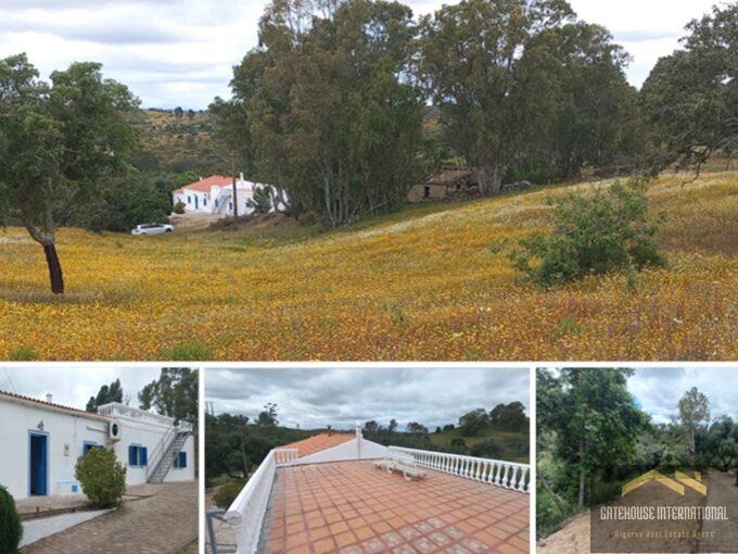 3 Bed Farmhouse With 1.8 Hectares In Gomes Aires South Alentejo 1