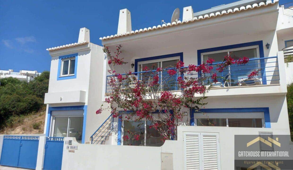 Sea View 3 Bed Modern Villa For Sale In Salema Algarve