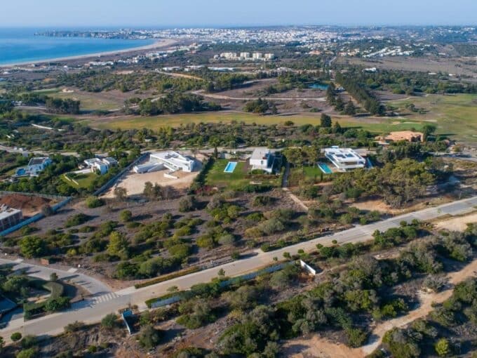 Sea View Building Plot In Palmares Golf Resort Odiaxere Algarve 1