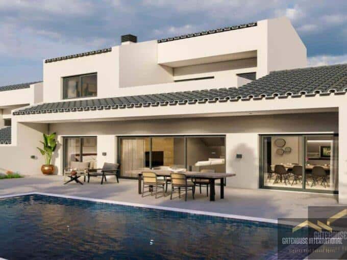 3 Bed New Townhouse With Own Pool In Boliqueime Algarve 00