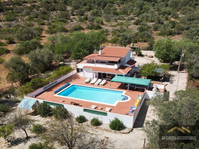 3 Bed Villa With Pool & 2400m2 Plot In Boliqueime Algarve