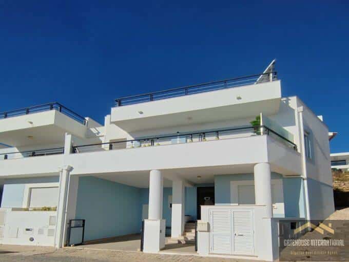 4 Bed Sea View Townhouse In Salema West Algarve For Sale1