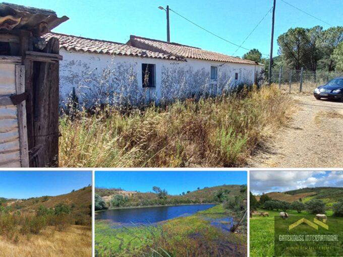 Algarve Countryside Property For Renovation With 11.5 Hectares In Sao Marcos Da Serra