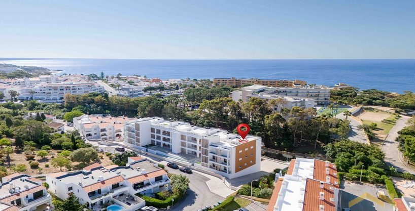 Sea View 3 Bed Apartment Near Forte São João Beach Albufeira Algarve a