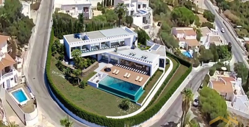 Brand New Luxury Sea View Villa In Carvoeiro Algarve 1