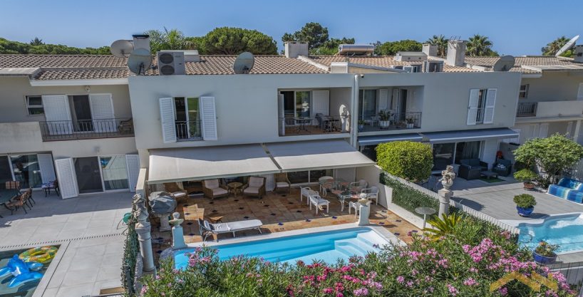 Golf Front 4 Bed Townhouse With Pool In Vilamoura Algarve 1
