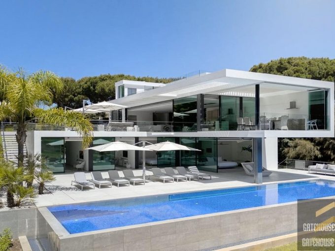 6 Bed Frontline Golf View Villa In Quinta do Lago Algarve 1a