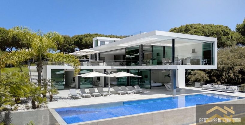 6 Bed Frontline Golf View Villa In Quinta do Lago Algarve 1a