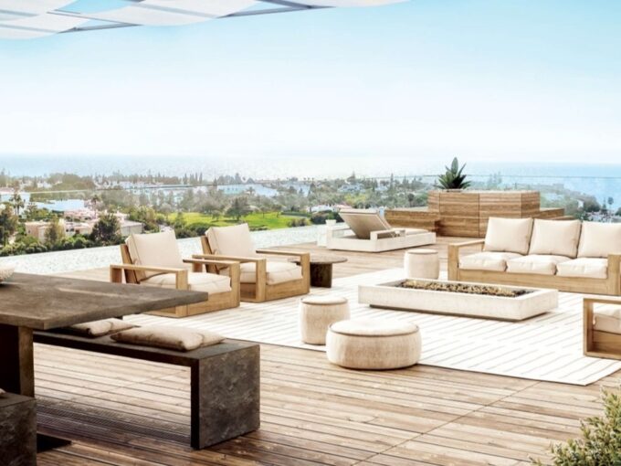 Large Sea View Brand New 4 Bed Penthouse In Carvoeiro Algarve 1