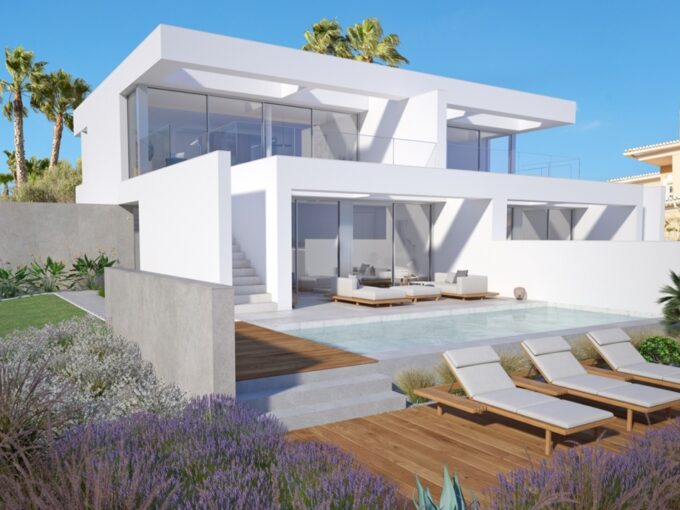 Sea View Brand New 3 Bed Linked Villa In Praia da Luz Algarve 1