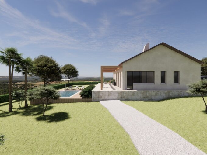 Sea view 3 bed villa for sale in Luz de Tavira, Algarve 2