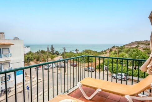 West Algarve sea view 1 bed apartment in Luz for sale 1