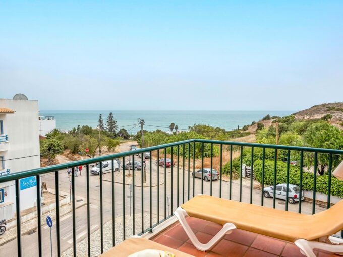 West Algarve sea view 1 bed apartment in Luz for sale 1
