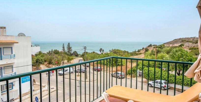 West Algarve sea view 1 bed apartment in Luz for sale 1