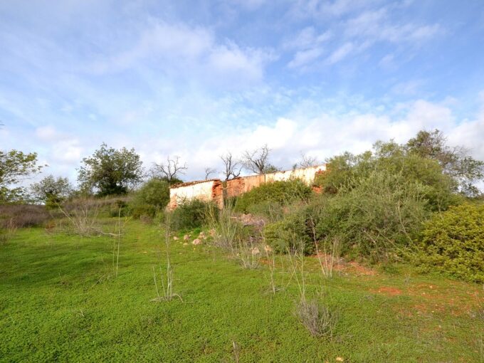 Algarve 1 hectare plot with ruin for sale in Boliqueime 1
