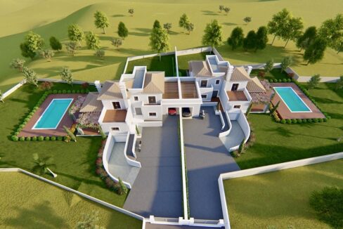 Land to build 2 villas in Sao Clemente, Loule, Algarve 1