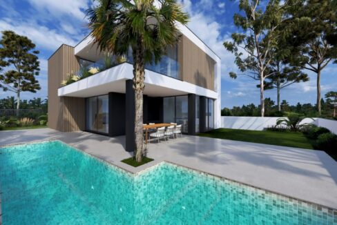 Land to build a modern villa for sale in Guia, Algarve 1