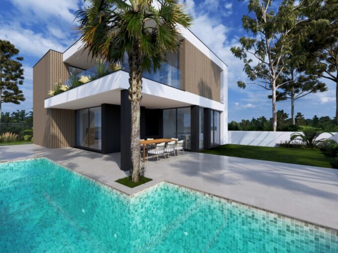 Land to build a modern villa for sale in Guia, Algarve 1