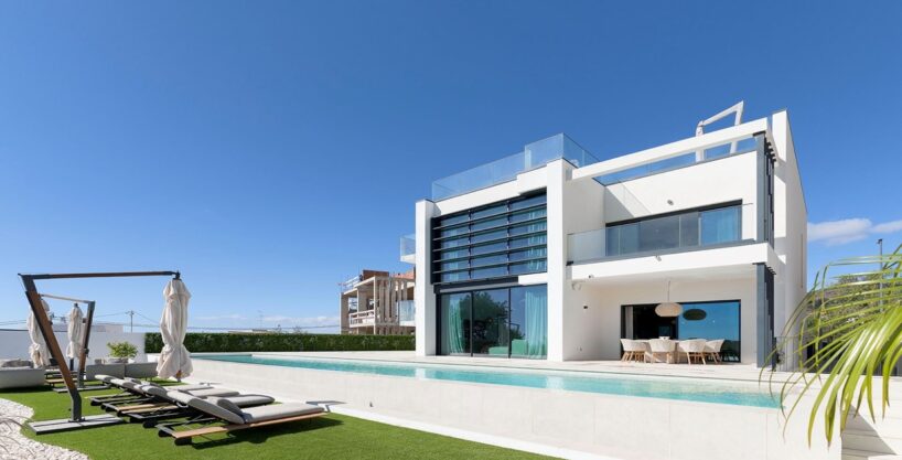 Modern 5 bed villa for sale in Santa Barbara de Nexe, Algarve 1