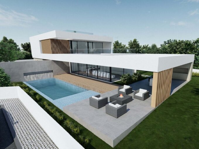 Brand new contemporary villa in Praia da Luz, Algarve 1