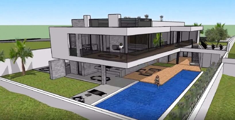 Brand new contemporary villa with sea View in Porto de Mos, Lagos 1