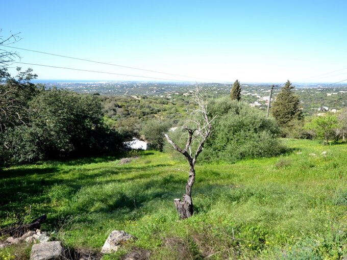 Land with approval to build a 4 bed villa in Boliqueime, Algarve 1