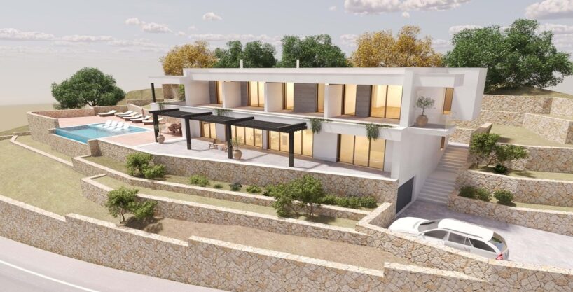 Land with approval to build a 4 bed villa in Boliqueime, Algarve 2