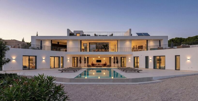 Stunning sea view 5 bed new villa near Quinta do Lago, Algarve 26