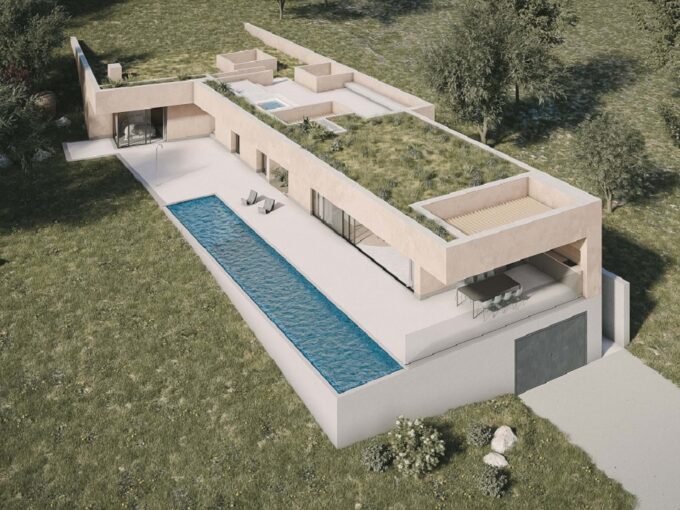 Turnkey sea view villa in Vale da Lama, Lagos, Algarve 1