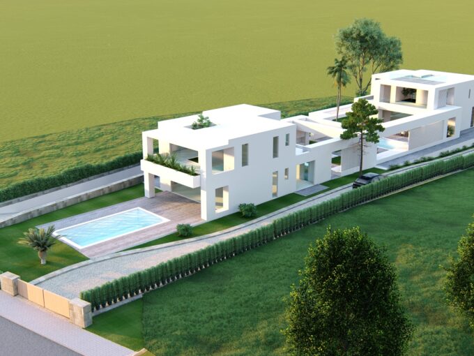 Land to build 2 villas near Falesia beach, Albufeira 4