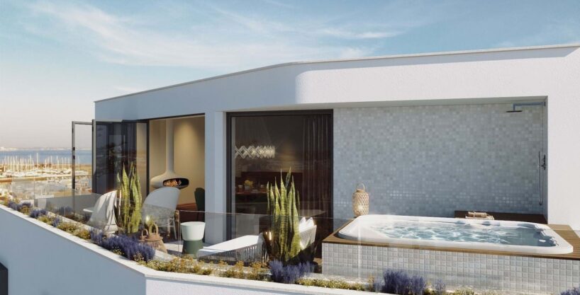 New 2 bed apartment with own private pool in Lagos, Algarve 11