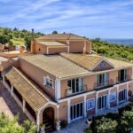 Sea view 5 bed villa for sale in Santa Barbara de Nexe 1