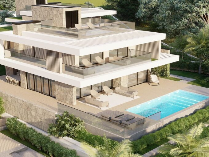 Land for sale with approved villa project in Loule, Algarve 1