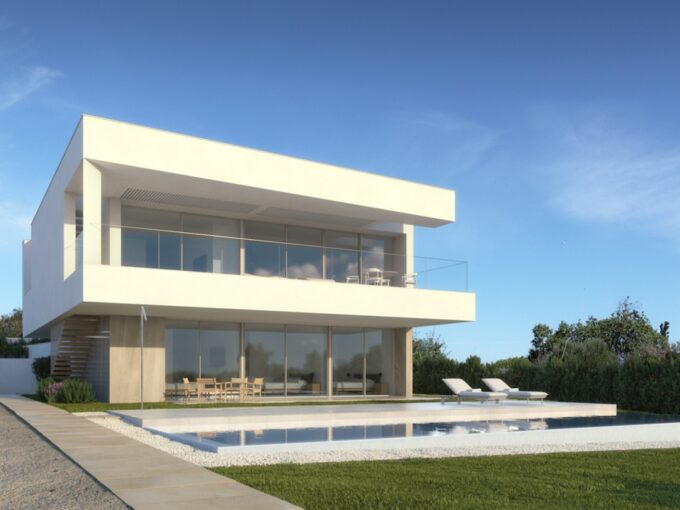 Off plan 4 bed villa for sale in Monte Lemos, Praia da Luz 1