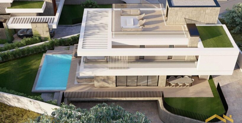 Plot for sale with approved villa project in Loule, Algarve 4