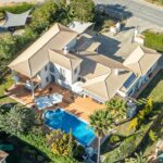 golf villa with heated pool on Vila Sol Resort