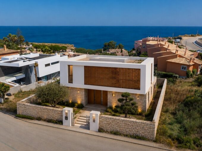 Ocean view turnkey 4 bed modern villa in Praia da Luz, Algarve 11