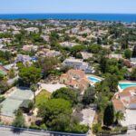 Sea view villa with pool & tennis court in Carvoeiro main